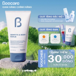 Tẩy Da Chết Vùng Nách & Body Beecos 30 ml – Sáng Mịn, Mờ Thâm & Dưỡng Ẩm Chuyên Sâu